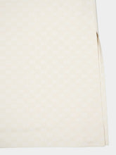 Gucci Light Beige GG Cotton Gabardine Skirt