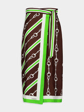 Gucci Horsebit Silk Pareo