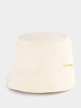Gucci Ivory Canvas Bucket Hat