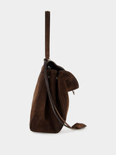 Balenciaga Light Espresso Rodeo Suede Medium Handbag