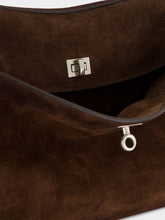 Balenciaga Light Espresso Rodeo Suede Medium Handbag