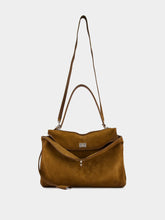 Balenciaga Camel Rodeo Suede Medium Handbag