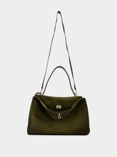 Balenciaga Khaki Rodeo Suede Medium Handbag