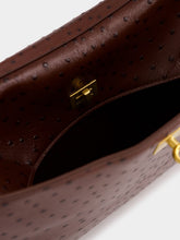 Balenciaga Chocolate Brown Rodeo Twist-Lock Tote Bag