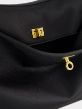 Balenciaga Black Medium Rodeo Grained Calfskin Handbag