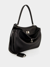 Balenciaga Black Small Rodeo Leather Handbag