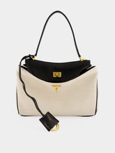 Balenciaga Beige and Black Rodeo Small Handbag
