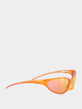 Balenciaga 4G Cat Orange Sunglasses