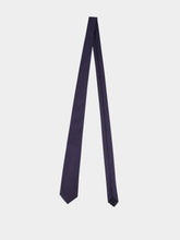 Gucci Navy Allover Gucci Silk Tie