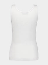 Gucci Rib Cotton Tank Top with Gucci Print