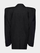 Balenciaga Pinstripe Wool Blazer