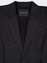 Balenciaga Pinstripe Wool Blazer