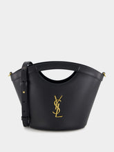 Saint Laurent Black Celia Mini Tote in Smooth Leather
