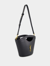 Saint Laurent Black Celia Mini Tote in Smooth Leather