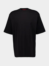 Gucci Black Cotton Jersey T-Shirt with Embroidery