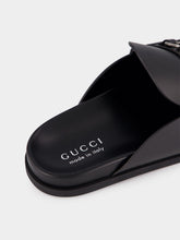 Gucci Flat Sierra Calfskin Mules