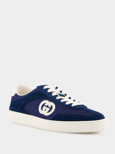 Gucci Blue Interlocking G Sneakers