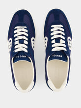 Gucci Blue Interlocking G Sneakers