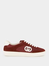 Interlocking G Suede Sneaker | PDP - Fashion Clinic
