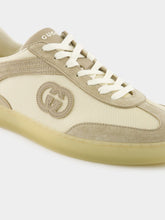 Gucci Oatmeal Suede G75 Trainers