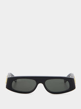 Gucci Geometric Black Frame Sunglasses