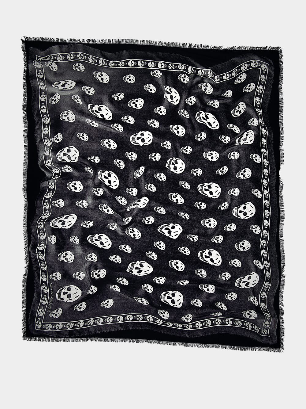 Alexander McQueen Skull Print Scarf | Fashion Clinic
