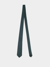 Gucci Dark Green Horsebit Silk Tie