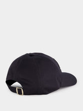 Black Baseball Hat with Embroidery