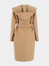 Gucci Camel Reversible GG Wool Blend Coat