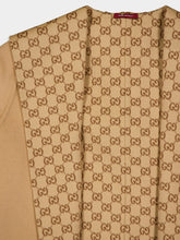 Gucci Camel Reversible GG Wool Blend Coat