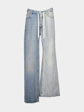 Balenciaga Blue Fifty-Fifty Pants
