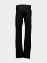 McQueen Logo Patch Straight Jeans