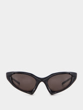 Balenciaga Black Cat-Eye Bio-Nylon Sunglasses