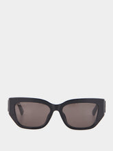 Balenciaga Black Cat-Eye Sunglasses