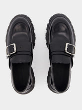 Alexander McQueen Black Wander Loafers
