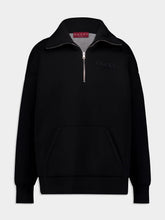 Gucci Black Oversize Zip Sweatshirt