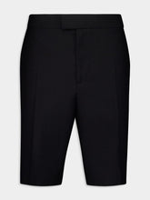 Alexander McQueen Black Tailored Shorts