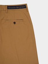 Alexander McQueen Rich Camel Chino Pants