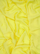 Balenciaga Yellow Silk Midi Dress