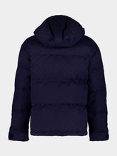 Gucci Dark Blue GG Canvas Down Jacket