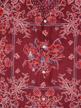 Gucci Rosso Ancora Silk Bandana Shirt