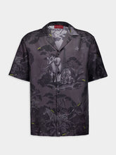 Gucci Flora and Fauna Print Silk Shirt