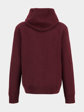 Gucci Rosso Ancora Red GG Wool Zip Sweatshirt
