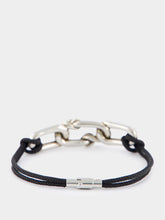 Alexander McQueen Snake and Skull Cord Bracelet