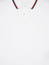 Gucci White Polo Stretch Piquet Cotton