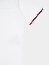 Gucci White Polo Stretch Piquet Cotton