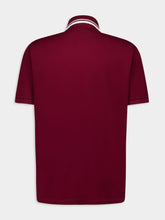 Gucci Rosso Ancora Red Cotton Piqué Polo Shirt
