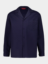 Gucci Dark Blue GG Canvas Shirt