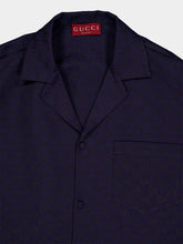 Gucci Dark Blue GG Canvas Shirt