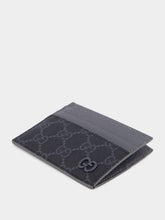 Gucci Grey Trim GG Supreme Card Holder